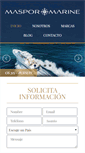 Mobile Screenshot of maspor-marine.com